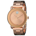 Movado Bold Rose Gold Dial Rose Gold Steel Strap Watch for Women - 3600086