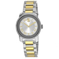 Movado Bold Silver Dial Two Tone Steel Strap Watch for Women - 3600245