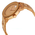 Movado Bold Rose Gold Dial Rose Gold Steel Strap Watch for Women - 3600086