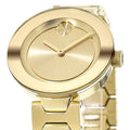 Movado Bold Gold Dial Gold Steel Strap Watch For Women - 3600382