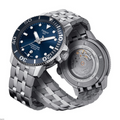 Tissot T Sport Seastar 1000 Powermatic Silicum Blue Dial Stainless Steel Strap Watch For Men - T120.407.11.041.01