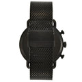 Emporio Armani Aviator Black Dial Black Mesh Bracelet Watch For Men - AR11142