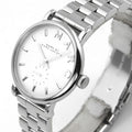 Marc Jacobs Baker White Dial Silver Stainless Steel Strap Watch for Women - MBM3242