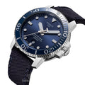 Tissot Seastar 1000 Powermatic 80 Silicium Blue Dial Nylon Strap Watch For Men - T120.407.17.041.01