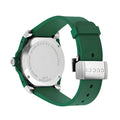 Gucci Dive Tiger Head Motif Green Dial Green Rubber Strap Watch For Men - YA136316