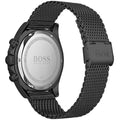 Hugo Boss Ocean Edition Chronograph Blue Dial Black Mesh Bracelet Watch for Men - 1513702