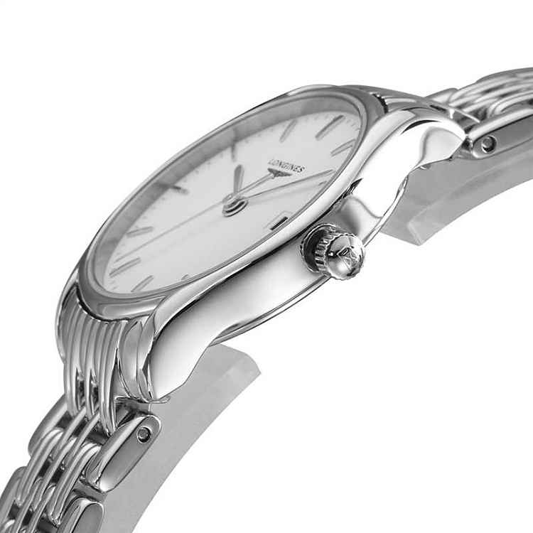 Longines Lyre Classico 25mm Stainless Steel Watch for Women - L4.259.4.12.6