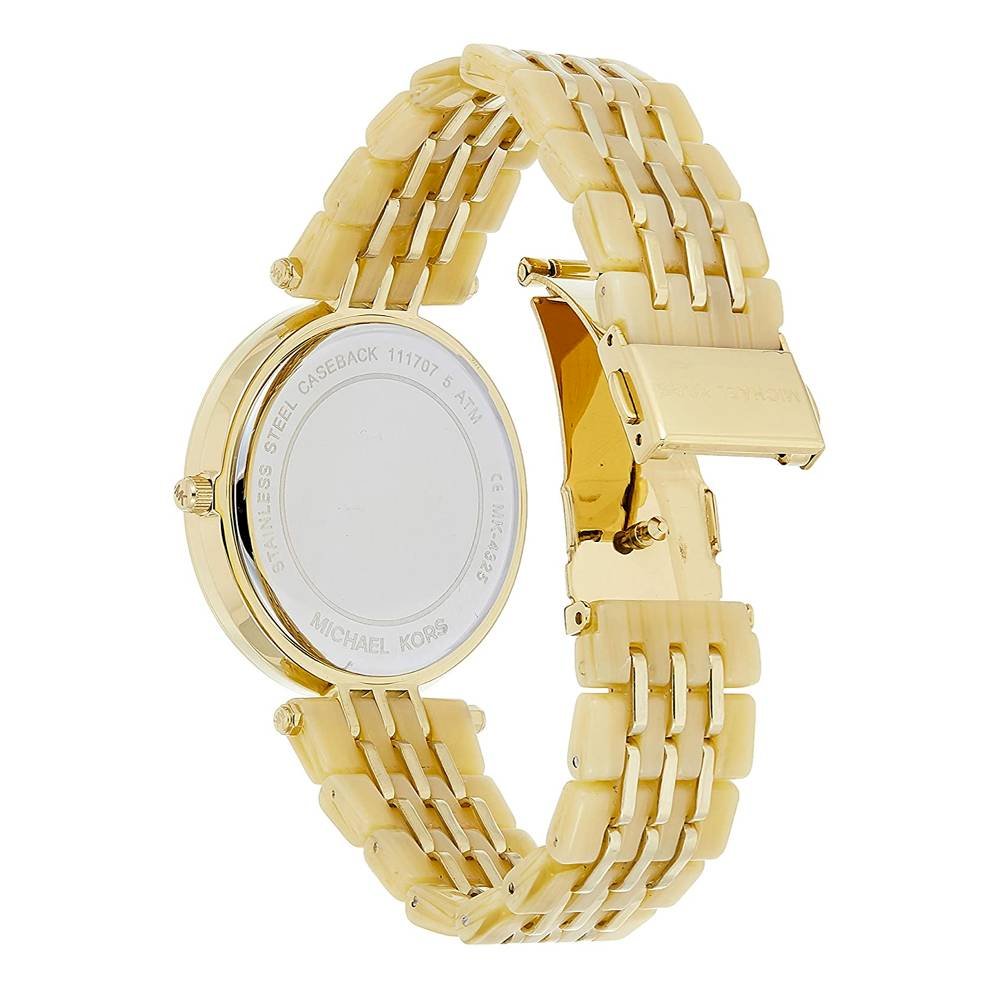 Michael Kors Darci Gold Dial Gold Steel Strap Watch for Women - MK4325