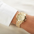 Michael Kors Bradshaw Gold Dial Gold Steel Strap Watch for Women - MK5798