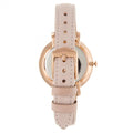 Fossil Jacqueline White Dial Pink Leather Strap Watch for Women - ES4303