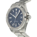 Tag Heuer Aquaracer Automatic 41mm Blue Dial Silver Steel Strap Watch for Men - WAY2112.BA0928