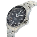 Tag Heuer Aquaracer Automatic Caliber 5 Black Dial Silver Steel Strap Watch for Men - WAN2110.BA0822