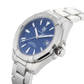 Tag Heuer Aquaracer Automatic 41mm Blue Dial Silver Steel Strap Watch for Men - WAY2112.BA0928