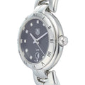 Tag Heuer Link Quartz Diamonds Black Dial Silver Steel Strap Watch for Women - WAT1410.BA0954