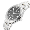 Tag Heuer Link Quartz Black Dial Silver Steel Strap Watch for Women - WBC2110.BA0603