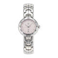 Tag Heuer Link Diamonds Pink Dial Silver Steel Strap Watch for Women - WAT1415.BA0954