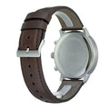 Hugo Boss Attitude Blue Dial Brown Leather Strap Watch for Men - 1513606