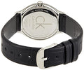 Calvin Klein Skirt Black Dial Black Leather Strap Watch for Women  - K2U231C1