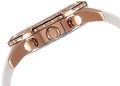 Guess Catalina White & Rose Gold Dial White Silicon Strap Watch For Women - W0562L1