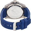 Tommy Hilfiger Windsurf White Dial Blue Rubber Strap Watch for Men - 1791113