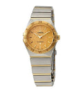 Omega Constellation Manhattan Yellow Dial Two Tone Steel Strap Watch for Women - 131.20.28.60.08.001