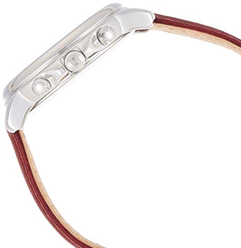 Tommy Hilfiger Claudia White Dial Red Leather Strap Watch for Women - 1781816