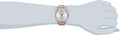 Calvin Klein Stately White Dial Rose Gold Steel Strap Watch for Women - K3G23626