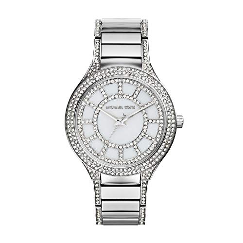 Michael Kors Kerry Silver Tone Silver Steel Strap Watch for Women - MK3311