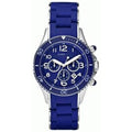 Marc Jacobs Rock Chronograph Blue Dial Blue Silicone Strap Watch for Women - MBM2548