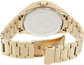 Tommy Hilfiger Sport White Dial Gold Steel Strap Watch for Men - 1791365