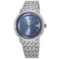 Omega De Ville Prestige Co-Axial Blue Dial Silver Steel Strap Watch for Men - 424.10.40.20.03.002