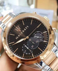 Maserati Traguardo Chronograph 45mm Brown Dial Men's Watch - R8873612003