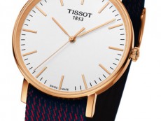 Tissot T Classic Everytime Medium White Dial Two Tone NATO Strap Watch for Men - T109.410.38.031.00