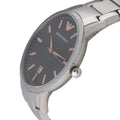 Emporio Armani Renato Quartz Grey Dial Silver Steel Strap Watch For Men - AR2514