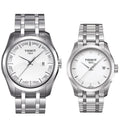 Tissot T Trend Couturier White Dial Watch For Women - T035.210.11.011.00