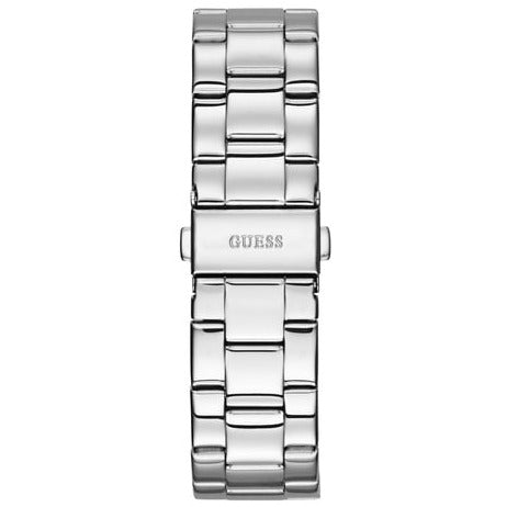 Guess Confetti Diamonds Silver Dial Silver Steel Strap Watch for Women - W0774L7