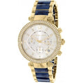 Michael Kors Parker Gold Dial Two Tone Steel Strap Watch for Women - MK6238