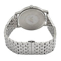 Emporio Armani Kappa Quartz Grey Dial Silver Mesh Bracelet Watch For Men - AR11068