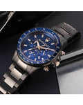 Maserati SFIDA Chronograph Blue Dial Stainless Steel Watch For Men - R8873640001