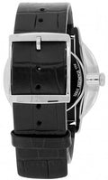 Calvin Klein Accent Black Dial Black Leather Strap Watch for Women - K2Y231C3