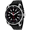 Gucci Dive Quartz Black Dial Black Rubber Strap Watch For Men - YA136303