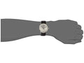 Calvin Klein High Noon Quartz White Dial Black Leather Strap Watch for Men - K8M211C6