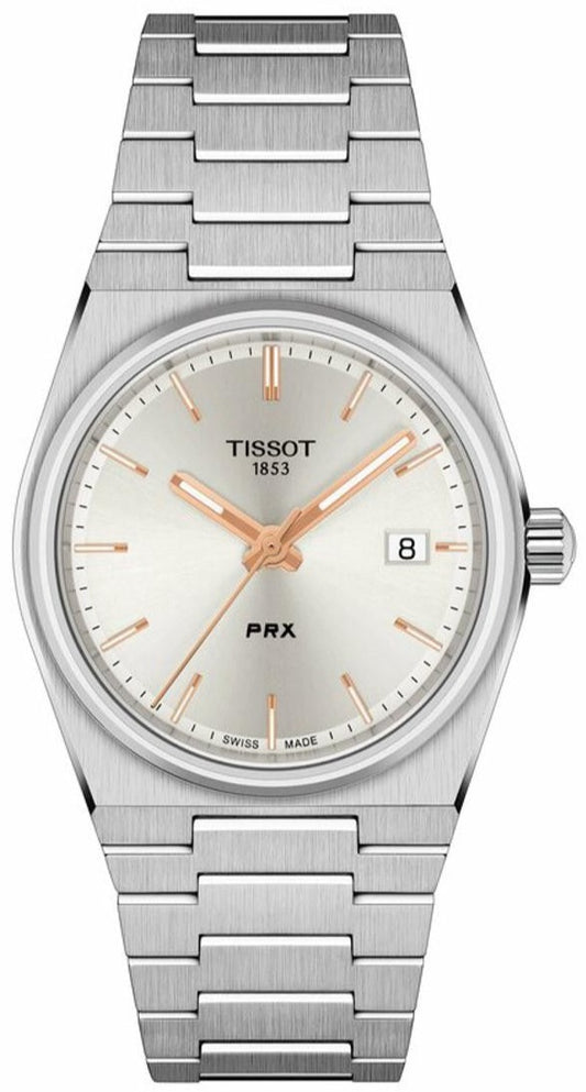Tissot PRX 35mm Silver Dial Watch For Women - T137.210.11.031.00