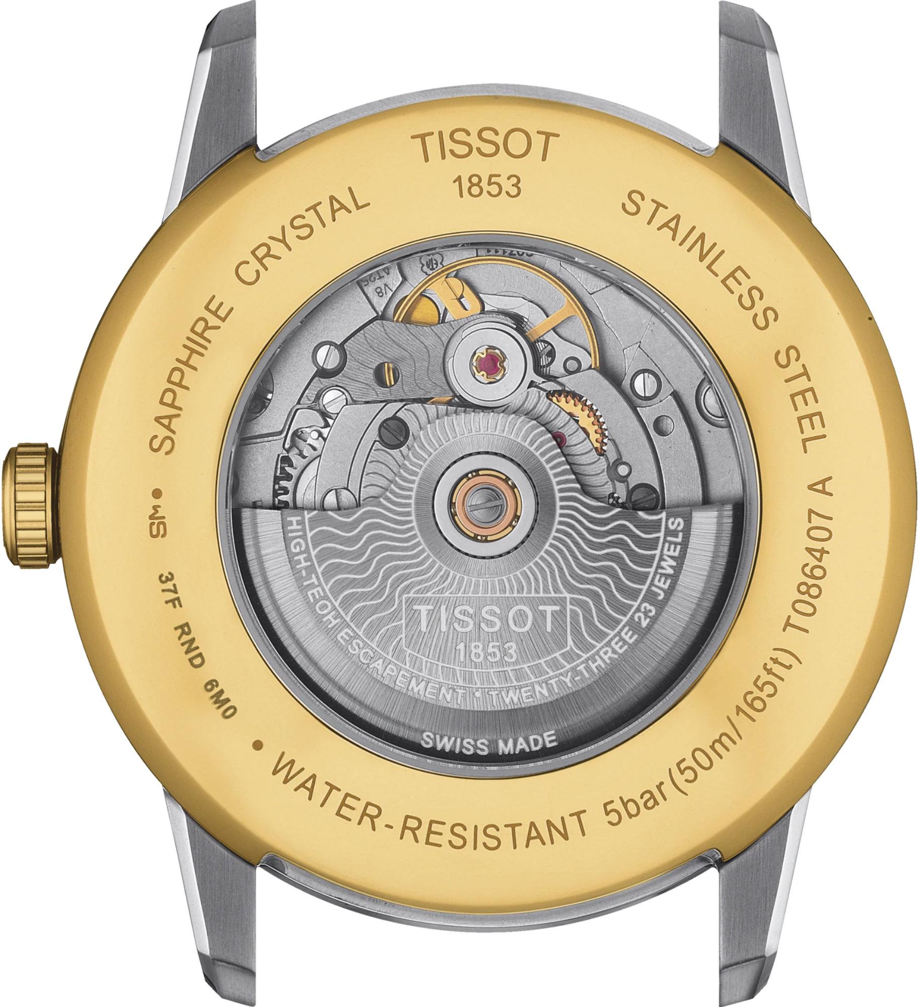 Tissot Luxury Powermatic 80 Watch For Men - T086.407.22.097.00