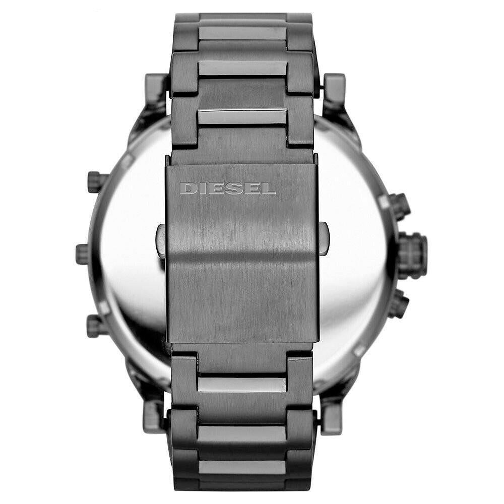 Diesel Big Daddy 2.0 Blue Dial Grey Stainless Steel Watch For Men - DZ7331