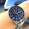 Maserati SFIDA Quartz Blue Dial Stainless Steel 44mm Watch For Men - R8853140003