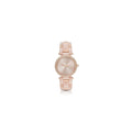 Michael Kors Delray Rose Gold Dial Rose Gold Steel Strap Watch for Women - MK4322