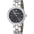 Swarovski Daytime Rhinestones Grey Dial Silver Steel Strap Watch for Women - 5213681