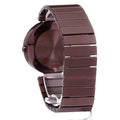 Gucci Interlocking G Quartz Brown Dial Brown Steel Strap Watch for Women -  YA133317