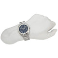 Gucci GG2570 Quartz Blue Dial Silver Steel Strap Watch For Men - YA142303